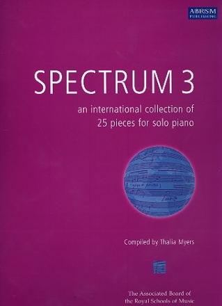 Spectrum 3 an international collection of 25 pieces for piano