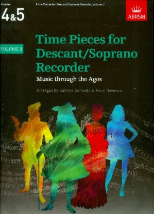 Time Pieces vol.2 Grades 4+5 for descant recorder and piano