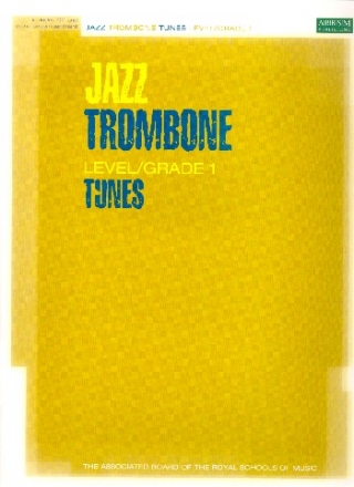 Jazz Trombone Tunes Level 1 (+CD) for trombone and piano