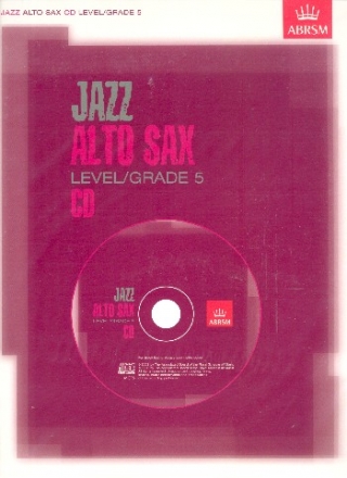 Jazz Alto Sax Grade 5  CD