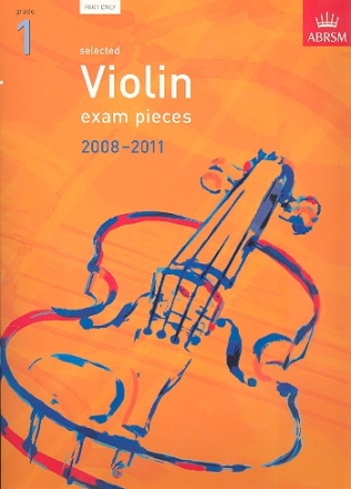 Selected Violin Exam Pieces Grade 1 (2008-2013) part only