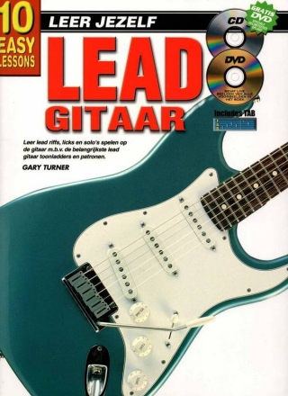 10 easy Lessons (+Media-Online) voor lead gitaar/tabulatuur (nl)