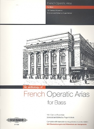 French Operatic Arias from the 19th Century Repertoire for bass