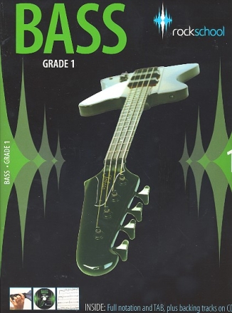 Bass Rockschool 2006-2012 Grade 1 (+CD): for bass/tab