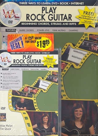 Play Rock Guitar - Beginning Chords, Strums and Fingerstyle (+DVD)