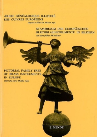 PICTORIAL FAMILY TREE OF BRASS INSTRUMENTS IN EUROPE SINCE THE EARLY MIDDLE AGES (GEB) STAMMBAUM DER BLECHBLASINSTRUMENTE