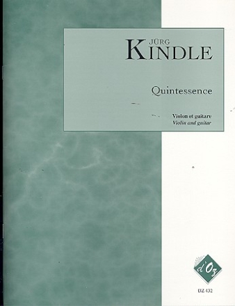 Quintessence pour violon et guitare Partiture und Stimen