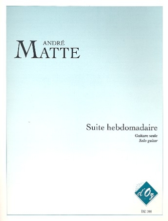 Suite hebdomadaire pour guitare