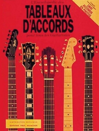 Vogier Encyclopdie des tableaux d'accords Guitare Partition