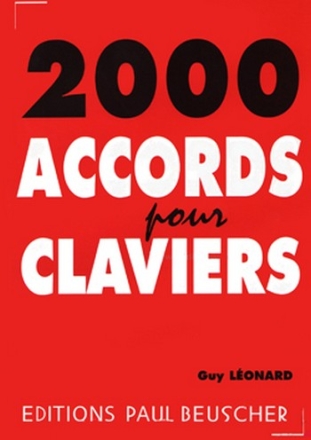 Leonard, Guy Accords (2000) Clavier Partition