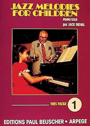 Dieval, Jack Jazz melodies for children n1 Piano Partition