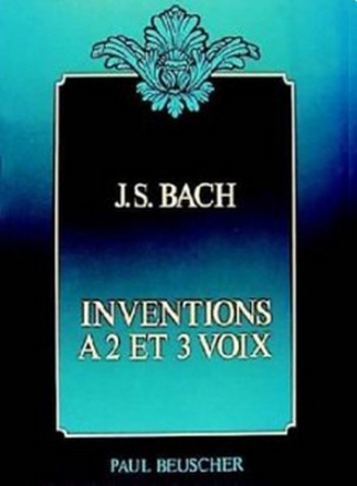 Bach, Johann, Sebastian Inventions  2 et 3 voix Piano Partition