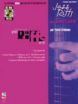 Arawkawa, Yoichi Jazz riffs for guitar Guitare Partition + CD