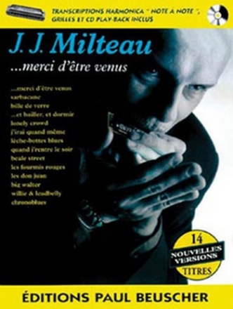 Milteau, Jean-Jacques Merci d'tre venus Harmonica Partition + CD