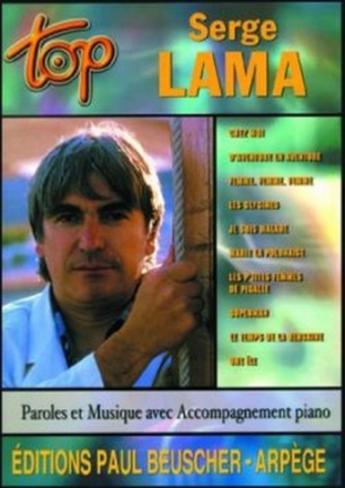 Lama, Serge Top Lama Chant, guitare ou piano Partition