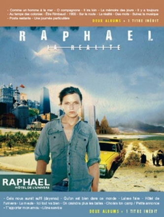 Raphael La ralit - Htel de l'univers Chant, guitare tablatures ou piano Partition