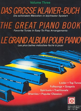 The Great Piano Book vol.3 fr Klavier