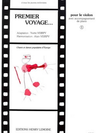 VOIRPY Alain Premier voyage Vol.1 violon et piano Partition