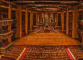 The Royal Opera House Muscat (en)  small edition (30,5 x 24,4 cm)