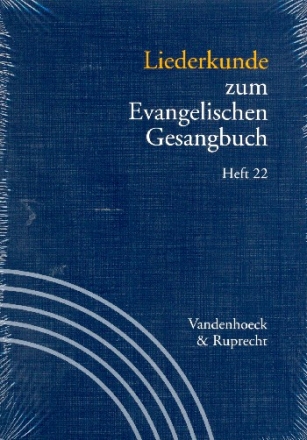 Liederkunde zum EG Band 22