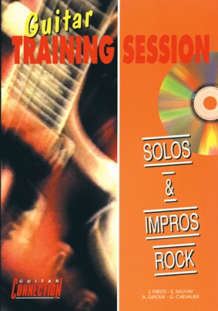 Guitar Training Session - Solos & Impros Rock Tab Guitar [TAB] Buch + CD