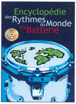 Maugain, Encyclopdie des Rythmes du Monde  la Batterie Schlagzeug Buch + CD