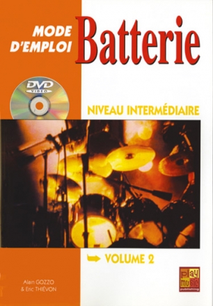 Eric Thivon, Batterie Mode d'emploi, Niveau Intermdiaire Schlagzeug Buch + DVD