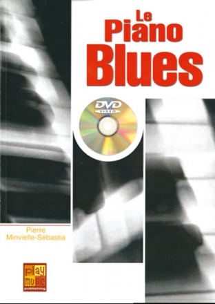 Sebastia Minvielle, Le Piano Blues Klavier Buch + DVD