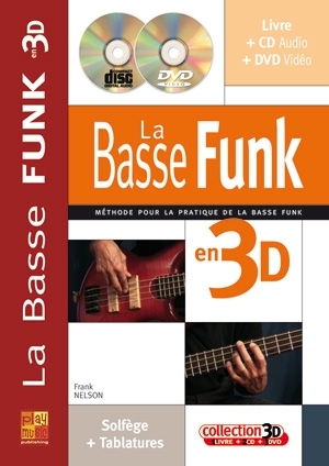 Frank Nelson, Nelson Basse Funk 3D Bass Guitar Buch + CD + CD-ROM