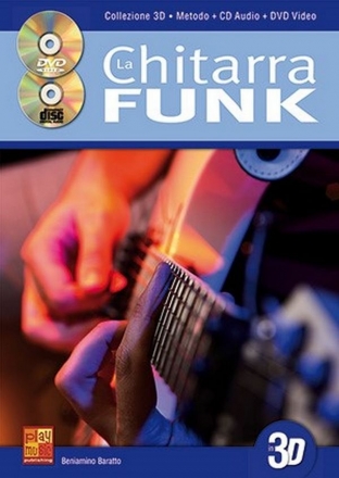 ?Beniamino Baratto, La chitarra funk in 3D Gitarre Buch + CD + CD-ROM