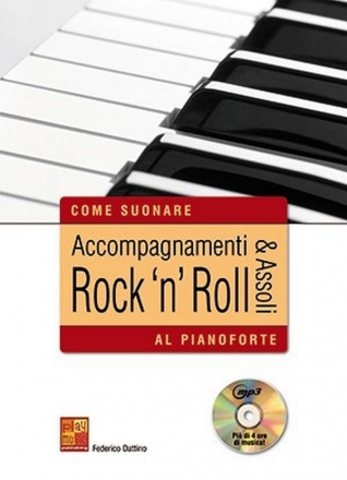 Federico Dattino, Accompagnamenti and assoli rock 'n' roll Klavier Buch + CD