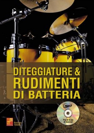 Diteggiature & Rudimeni di batteria Schlagzeug Buch + CD