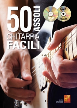 50 Assoli di chitarra facili Gitarre Buch + CD + CD-ROM