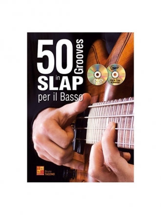 50 Grooves In Slap Per Il Basso Double Bass Buch + CD + CD-ROM