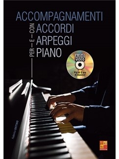 Accompagnamenti Con Accordi E Arpeggi Per Piano Klavier Buch + DVD