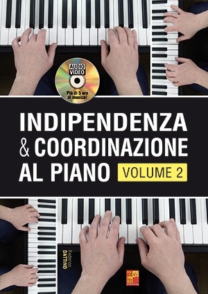 Indipendenza & coordinazione al piano - Volume 2 Klavier Buch + DVD