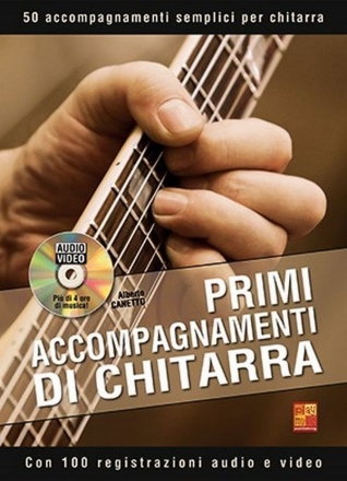 Alberto Canetto, Primi Accompagnamenti Di Chitarra Gitarre Buch + DVD