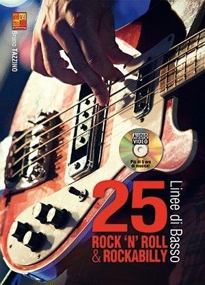 Bruno Tazzino, 25 linee di basso Rock n Roll e Rockabilly Bass Guitar Book & DVD