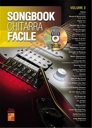 Pietro Bianco, Songbook Chitarra Facile - Volume 2 Guitar Book & DVD