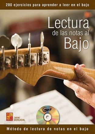 Jaime Mercadal, Lectura de las notas al bajo Bass Guitar Buch + CD