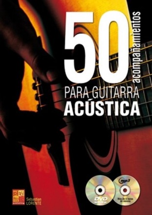 50 Acompa amientos Para La Guitarra Acustica Gitarre Buch + CD + CD-ROM