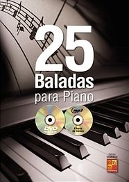 25 Baladas para Piano Klavier Buch + CD + CD-ROM