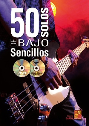 50 Solos De Bajo Sencillos (+mp3+DD) for bass guitar