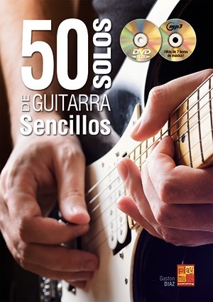 50 Solos De Guitarra Sencillos Klavier Buch + CD + CD-ROM