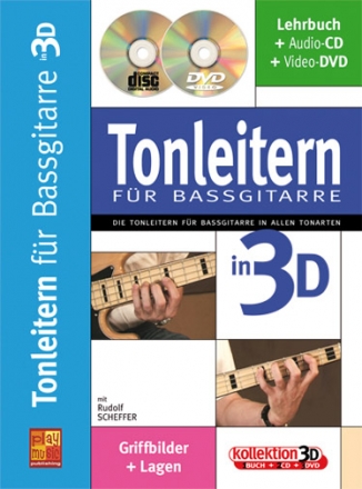 Tonleiten  (+CD+DVD) fr Bassgitarre