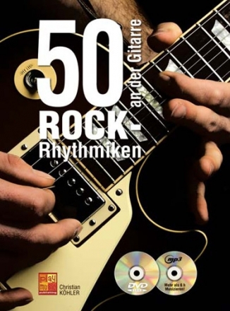 50 Rock Rhythmiken Gitarre Gitarre Buch + CD