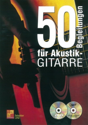 50 Begleitungen fr Akustik-Gitarre Acoustic Guitar Buch + CD + CD-ROM