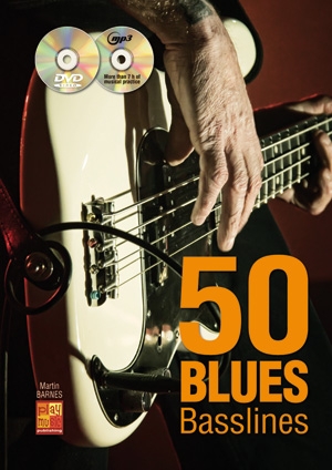 50 Blues Basslines (+ DVD+ mp3) for bass guitar