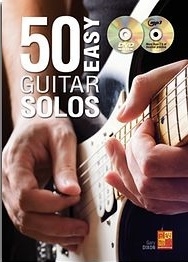 50 Easy Guitar Solos Gitarre Buch + CD