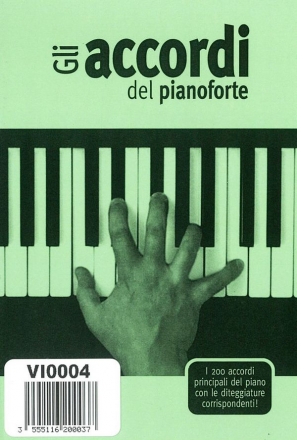 Gli Accordi Del Pianoforte Klavier Buch